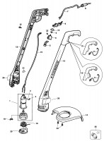 BLACK & DECKER GL340 STRING TRIMMER (TYPE 1) Spare Parts