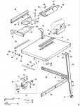 DEWALT DW740 SITE SAW (TYPE 2) Spare Parts