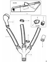 DEWALT DE3500 DUST EXT KIT (TYPE 1) Spare Parts