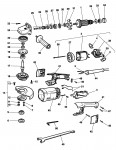 DEWALT DW852 ANGLE GRINDER (TYPE 1) Spare Parts