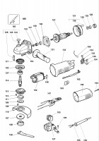 DEWALT DW822 SMALL ANGLE GRINDER (TYPE 1) Spare Parts