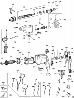 DEWALT DW518 DRILL (TYPE 1) Spare Parts