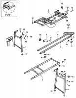 ELU EZ4888 EXTENSION TABLE (TYPE 1) Spare Parts