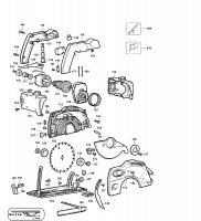 BLACK & DECKER KS850N CIRCULAR SAW (TYPE 1) Spare Parts