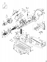 ELU MTS22 CHOP SAW (TYPE 1) Spare Parts