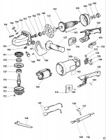 DEWALT DW630 SANDER/GRINDER (TYPE 1) Spare Parts