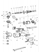 BLACK & DECKER KG2023 ANGLE GRINDER (TYPE 3) Spare Parts