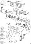 DEWALT DW914K CORDLESS DRILL (TYPE 4) Spare Parts