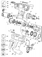 DEWALT DW909K CORDLESS DRILL (TYPE 4) Spare Parts