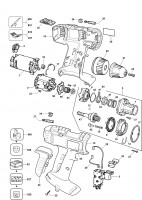 ELU SBA85K CORDLESS DRILL (TYPE 3) Spare Parts