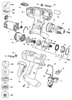 ELU BSA82K CORDLESS DRILL (TYPE 3) Spare Parts