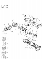 ELU RAD12 RIGHT ANGLE DRILL (TYPE 1) Spare Parts