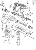 BLACK & DECKER KD950K ROTARY HAMMER (TYPE 1) Spare Parts