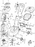 BLACK & DECKER GRC450 CORDLESS MOWER (TYPE 1) Spare Parts