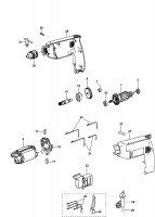 ELU BM6 DRILL (TYPE 1) Spare Parts