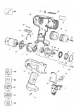 DEWALT DW953K CORDLESS DRILL (TYPE 2) Spare Parts