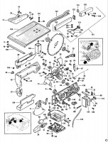 ELU EMTS711 TABLE SAW (TYPE 1) Spare Parts