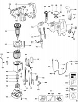 DEWALT DW568K ROTARY HAMMER (TYPE 1) Spare Parts