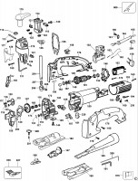 DEWALT DW322 JIGSAW (TYPE 2) Spare Parts