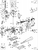 DEWALT DW323 JIGSAW (TYPE 2) Spare Parts