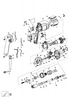 ELU BS10EK SCREWDRIVER (TYPE 1) Spare Parts