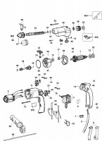 DEWALT DW505 HAMMER DRILL (TYPE 2) Spare Parts