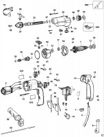 DEWALT DW501 DRILL (TYPE 2) Spare Parts