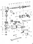 DEWALT DW850 ANGLE GRINDER (TYPE 2-3) Spare Parts