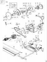 ELU MH151 CIRCULAR SAW (TYPE 6) Spare Parts