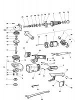 DEWALT DW479 ANGLE GRINDER (TYPE 2) Spare Parts