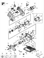 DEWALT DW007K CORDLESS CIRCULAR SAW (TYPE 1) Spare Parts