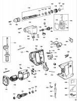 ELU SB43E HAMMER DRILL (TYPE 3) Spare Parts
