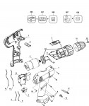 ELU BSA34K CORDLESS DRILL (TYPE 1) Spare Parts