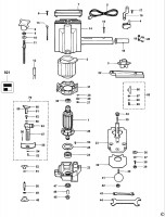 DEWALT DW609 LAMINATE TRIMMER (TYPE 1) Spare Parts