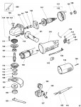 DEWALT DW818 ANGLE GRINDER (TYPE 3) Spare Parts