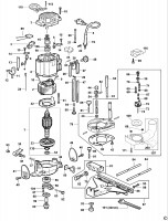 DEWALT DW624 ROUTER (TYPE 1) Spare Parts