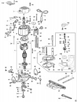 DEWALT DW629 ROUTER (TYPE 1) Spare Parts