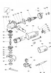 DEWALT DW817 ANGLE GRINDER (TYPE 3) Spare Parts