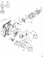 DEWALT DW925K CORDLESS DRILL (TYPE 1) Spare Parts