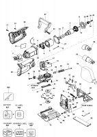 DEWALT DW932K PLATE JOINER (TYPE 1) Spare Parts