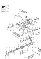 DEWALT DW430 BELT SANDER (TYPE 6) Spare Parts