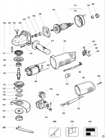 BERNER BWS22-115 ANGLE GRINDER (TYPE 3) Spare Parts