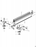 ELU E41030 PARALLEL FENCE (TYPE 1) Spare Parts