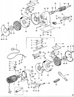 ELU MWA67 BENCH GRINDER (TYPE 2) Spare Parts