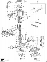 DEWALT DW615 ROUTER (TYPE 4) Spare Parts