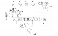 DEWALT DW340K HEATGUN (TYPE 1) Spare Parts