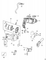 BLACK & DECKER KR532 HAMMER DRILL (TYPE 2) Spare Parts