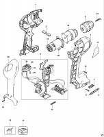 BLACK & DECKER HP12K CORDLESS DRILL (TYPE 1) Spare Parts