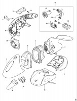 BLACK & DECKER V2400 DUSTBUSTER (TYPE H1) Spare Parts