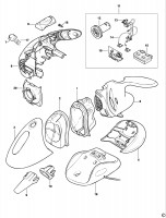 BLACK & DECKER V3600 DUSTBUSTER (TYPE H1) Spare Parts